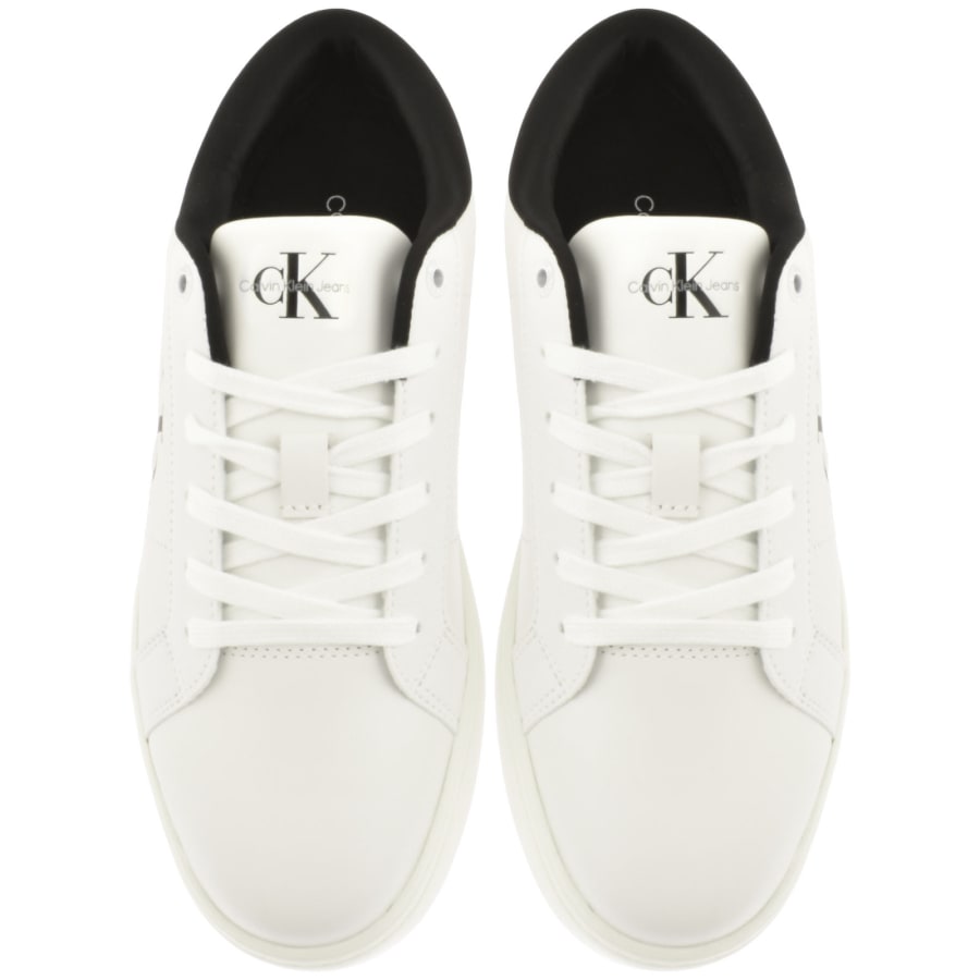 Calvin Klein Jeans Classic Cupsole Trainers White | Mainline